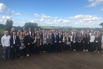 A big welcome to all of our graduates!